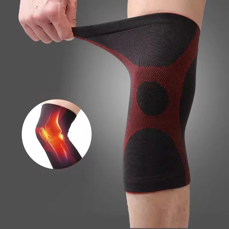 Wholesale Custom Logo Professional Breathable Outdoor Compression for Knitted Leg Sleeve Knee Pad Support
