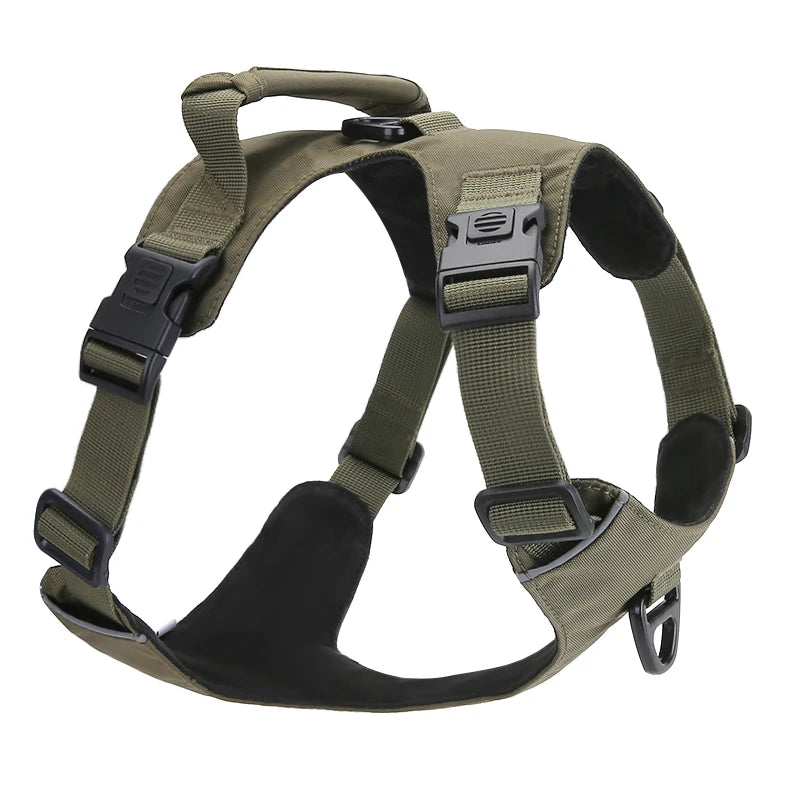 Anti-Break Dog Vest Durable Polyester Pet Skin-Friendly Harness Set