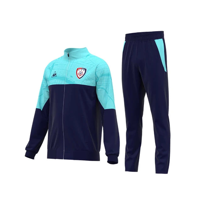 Factory Supplier Men Training Sets Cool Dry Sportswear Fashion Patchwork Design Sports Sets