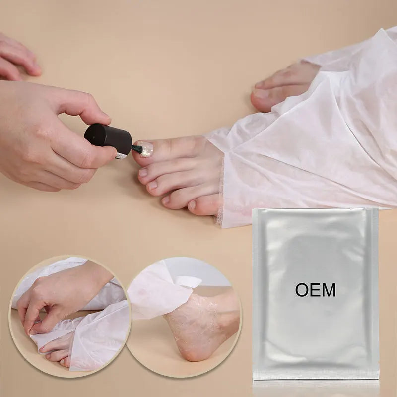 Korean Herbal Feet Care Foot Mask and Pedicure Spa Moisturising Manicure for Foot Skin