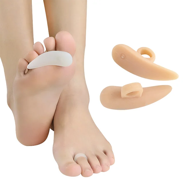 99insole High Elastic Toes Bunion Corrector SEBS Gel One Hole Toe Separator