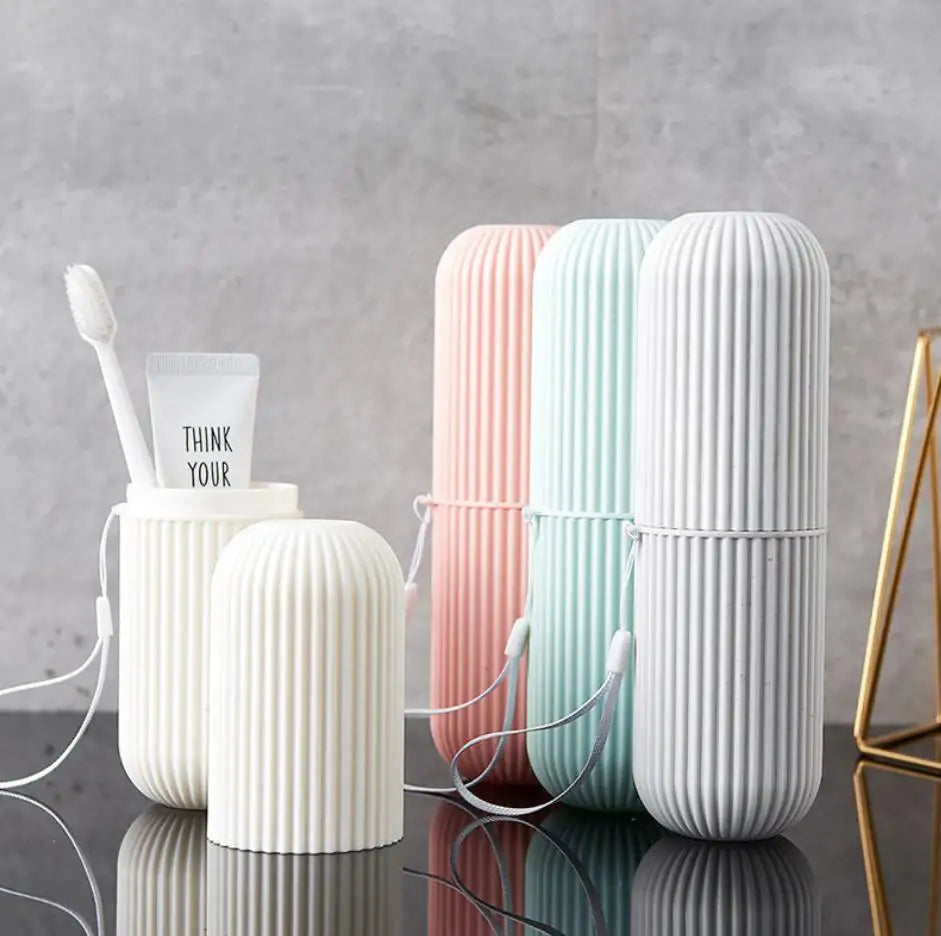 Cheap Portable Travel Toothpaste Toothbrush Storage Case Holder Travel Case Hard Plastic Tooth Brush Box Container