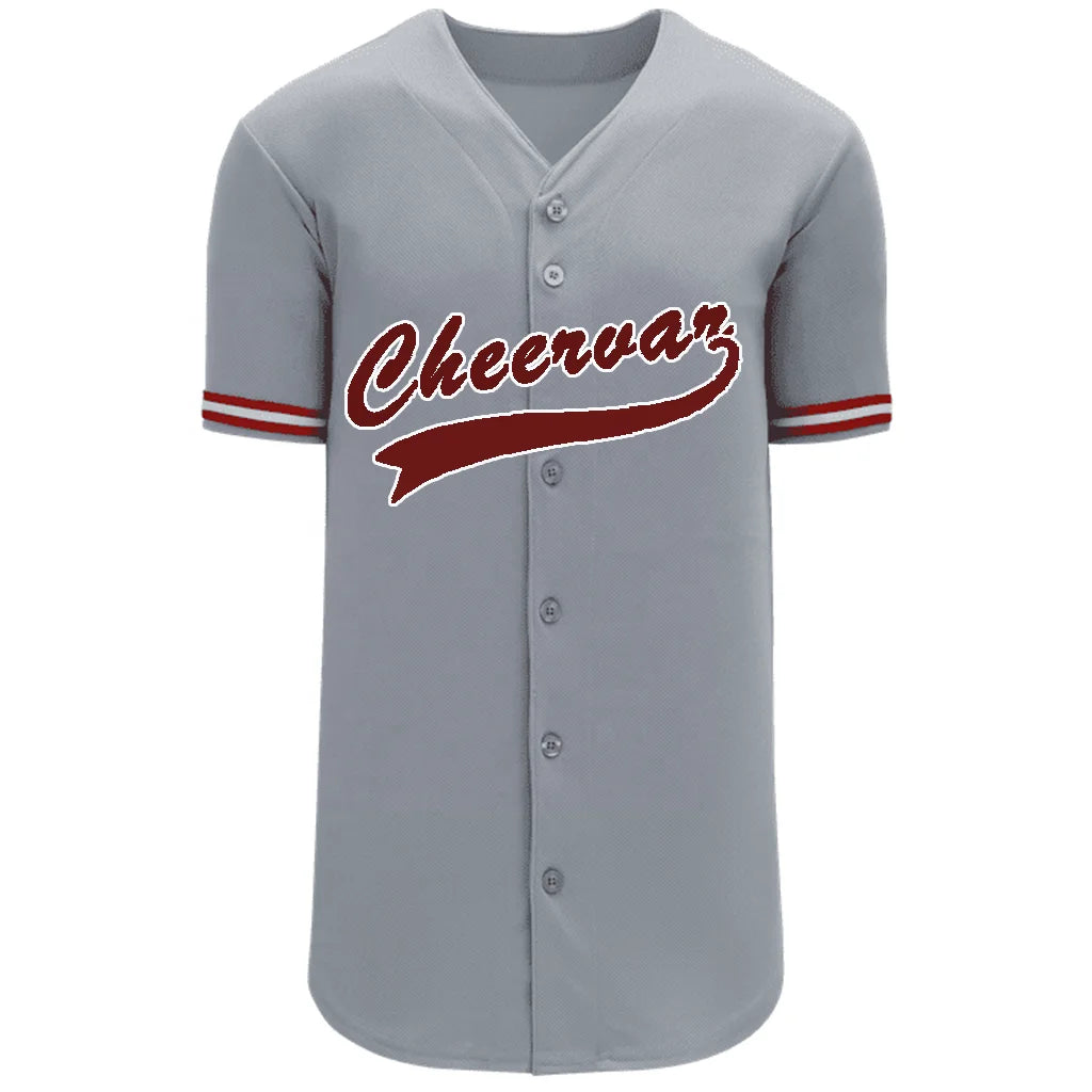 Wholesale Youth Premium Baseball Blank Sublimated Jerseys Tops 100% Breathable Mesh Polyester Quick Dry