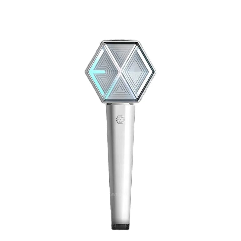 EXO Ver.3 Kpop Stars Quality LED Neon Acrylic Light Sticks PVC Concert Hand Fans From Korea and Japan Flashing Numbers Shape