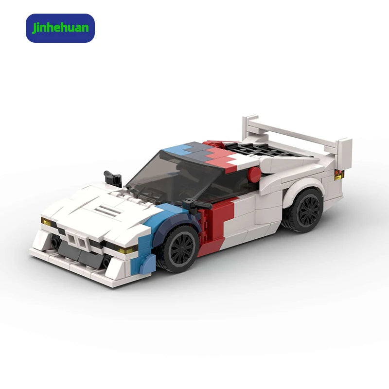 Nostalgic Low Price Bricks Games for Kids Colorful Super Car Model Building Blocks for Girl Gift Building Block Sets Car