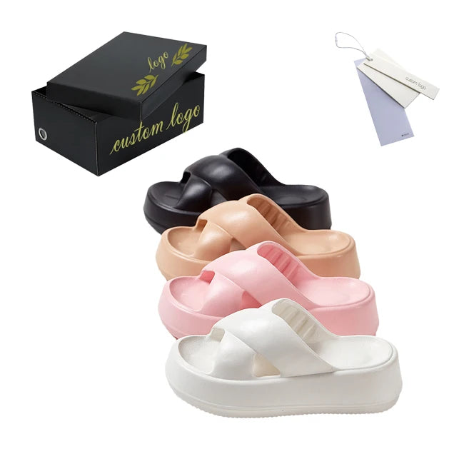 Women's Casual Slide Sandals Anti-Slippery Waterproof EVA Bedroom for Autumn Winter
