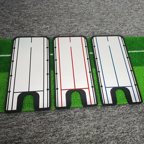 Custom Logo Golf Putting Alignment Mirror Swing Trainer with Visible Swing Path Training Aids for Golfers