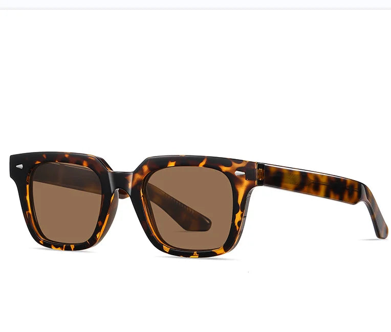 2024 Cheap Price in Stock Retro Sunglasses Anti Blue Light Polarized Customized Acetate Small Square Sunglasses