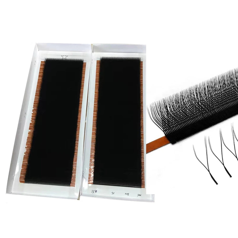 Semi-finished Eyelashes Synthetic Hair OEM ODM Men Patten 2 Button Wedding Suit 0.07 Mm YY Y Shape Matte Black 2 Days 8MM-15M