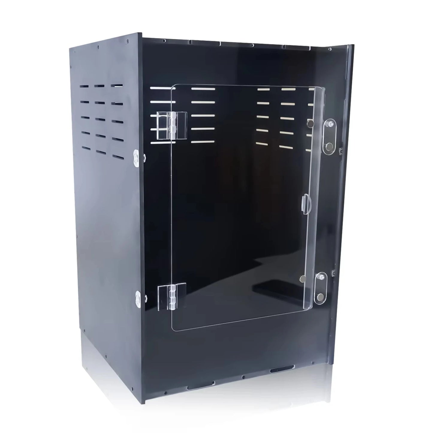 Wholesale Custom Acrylic Gecko Terrarium Stackable PVC Cage Crystal Clear Arboreal Reptile Enclosure Box Packing for Crested