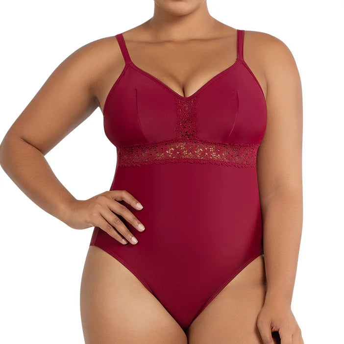 Ladymate ODM/OEM Trajes De Bano De Talla Grande Women Deep U-back Monokini Bathing Suits One-Piece Swimsuits Swimwear Plus Si