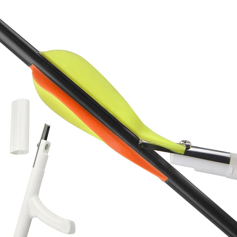 Arrow Feather Removal Tool Arrow Vanes Scraper Cleaner for Archery DIY Arrow Shaft Clean Hunting Shooting Accessory