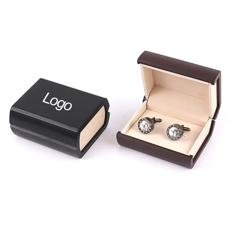 OEM Custom Wholesale Luxury Box Cufflinks Packaging Box Cufflink Gift Box With logo