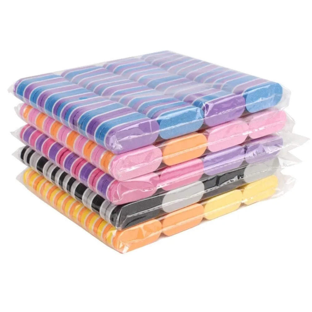 Double Side Mini Buffing Sanding Files Block Pedicure Manicure Care Nail Art Buffer Polish Manicure Pedicure Nail File Tools
