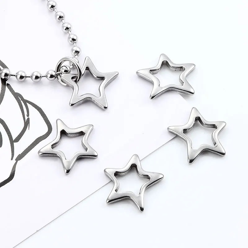 Titanium Stainless Steel Pendant Unique Style Waterproof Necklace DIY Jewelry Making Women/Men Jewelry Findings & Components