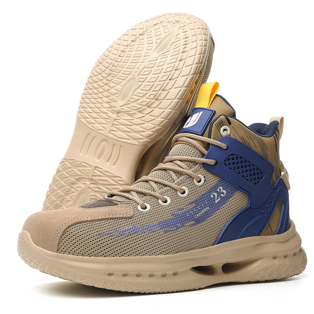 AMAWEI Safety Shoes Indestructible Anti-Smashing Work Safety Sneakers D829