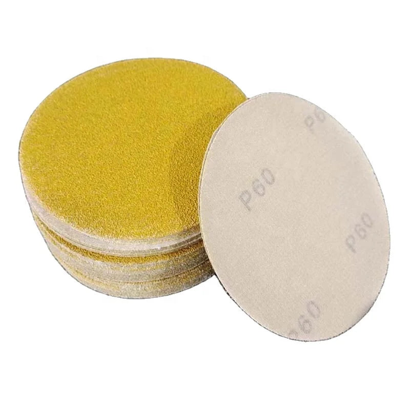 5 Inch Sanding Disc Wet Dry 80-600 Grit Sandpaper 125mm Hook Loop Aluminum Oxide Sandpaper for Drill Grinder Rotary Tools