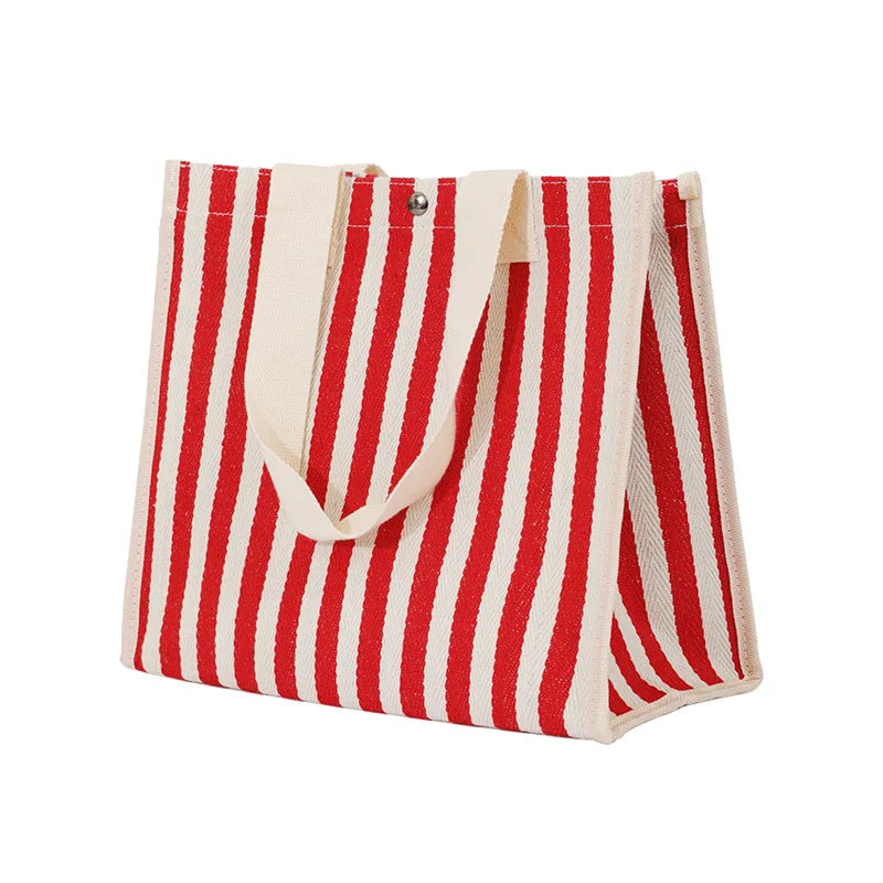 Best Selling Cotton Canvas Tote Shoulder Bag with Zipper inside Pocket Pouch Custom Printed Logo Casual Style and Dual Handle