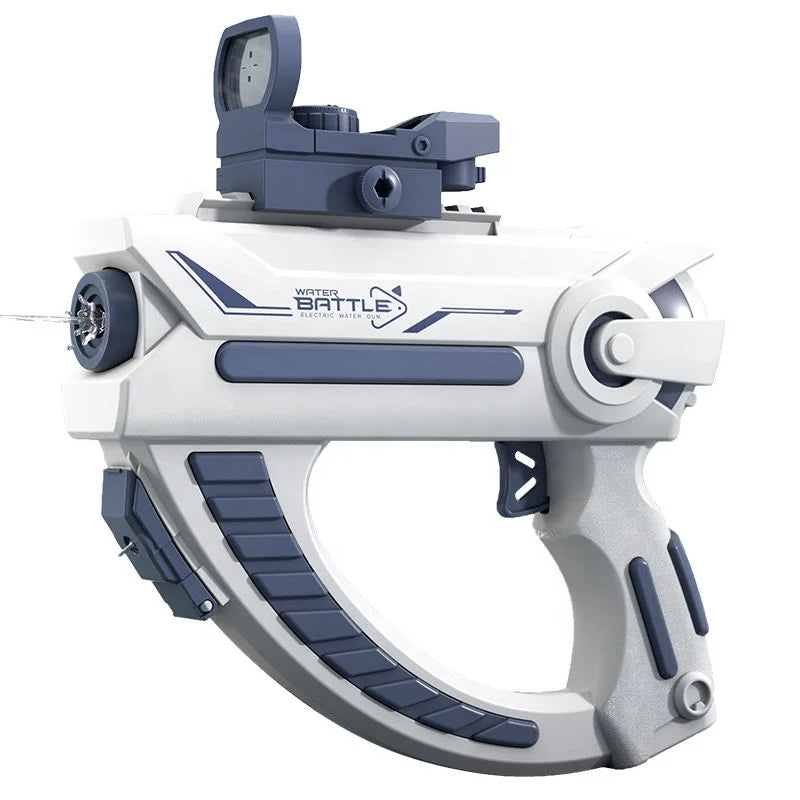 Automatic Electric Summer Water Gun Toys for Kids Battery Powered Space Shooting Design for Outdoor Play