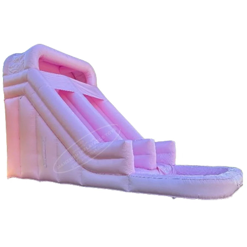 Custom Inflatable Water Slides With Pool Commercial Inflatable Water Slides for Wedding Outdoor Playground Bounce House
