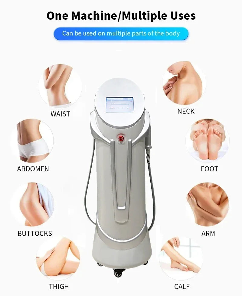 Newest Inner Ball Massage Butt Cellulite Reduce Body Slimming Face Skin Tightening Machine Metal Handle
