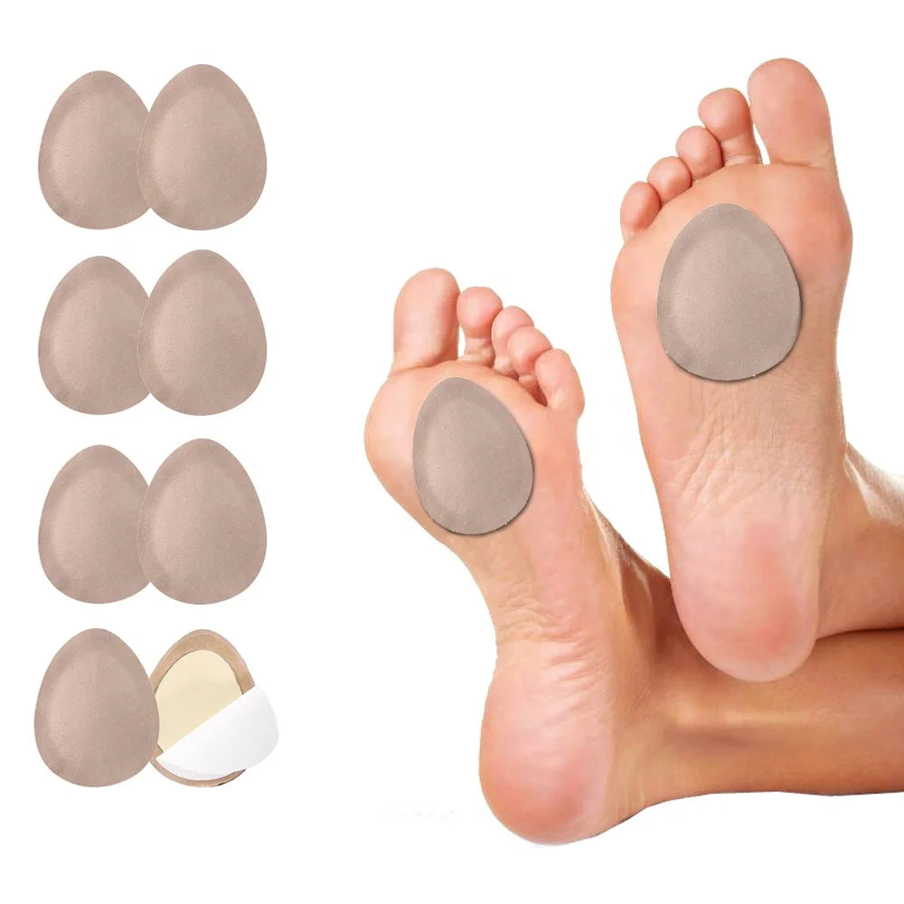 NEW Forefoot Cushion Pads Shoe Inserts Massaging Foot Pads Mats Metatarsal Cushion High Heels Ball of Foot Cushions Water Dro