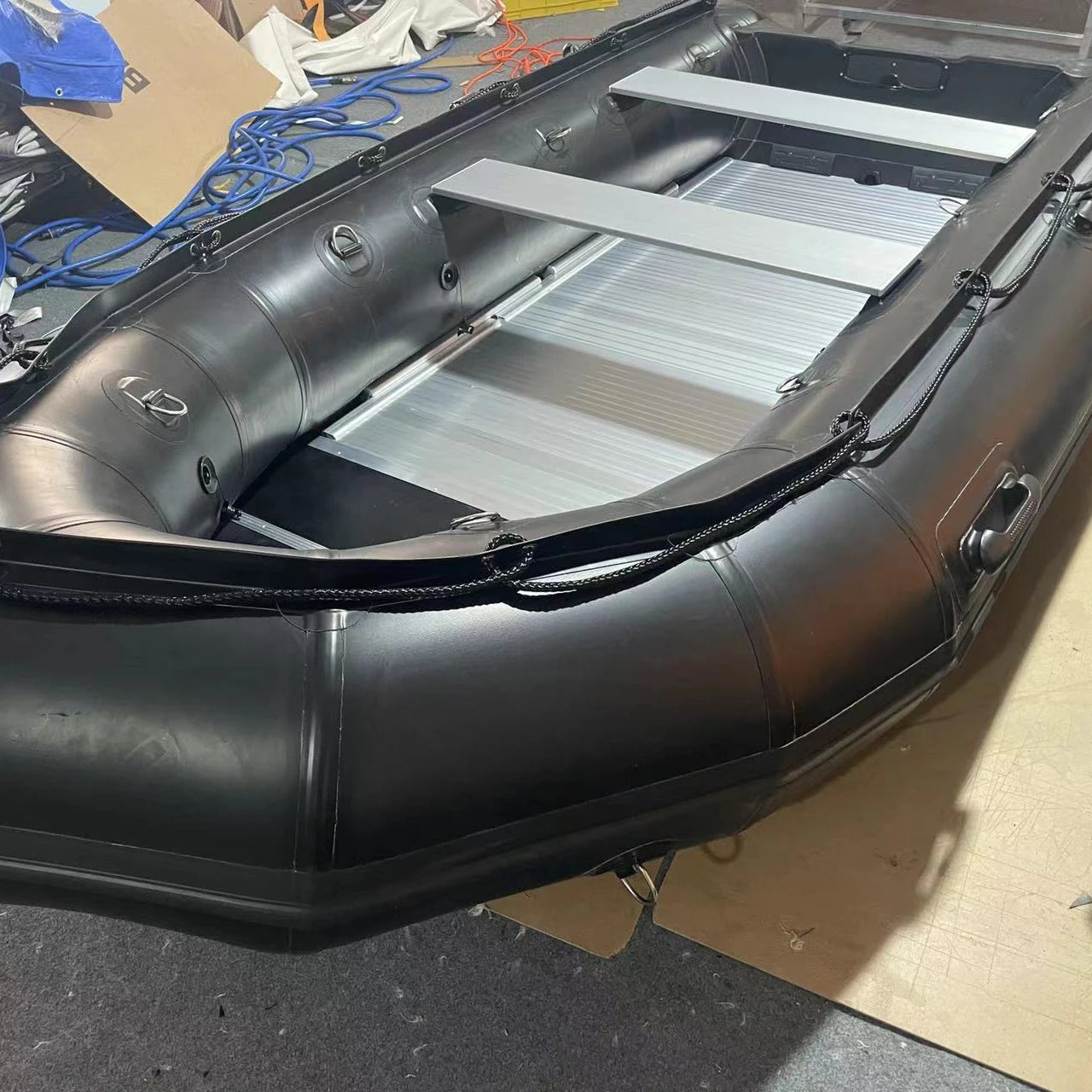 Fishing Vessel Inflatable Pvc Hypalon Fishing Boats Rubber Inflatable Boat with Motor Large Inflatable Speed Sport Rescue Boa