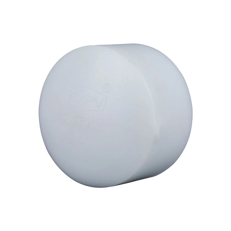 China Hot Sales DN15 to DN200 Pvc Plastic Pipe Fitting Plastic Frpp Pipe Endcap