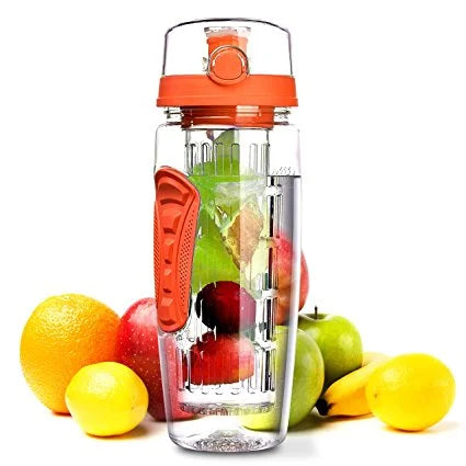 Hot Selling 750ml Length Infusion Rod Fruit Infuser Water Bottle Leakproof With Handle Lid