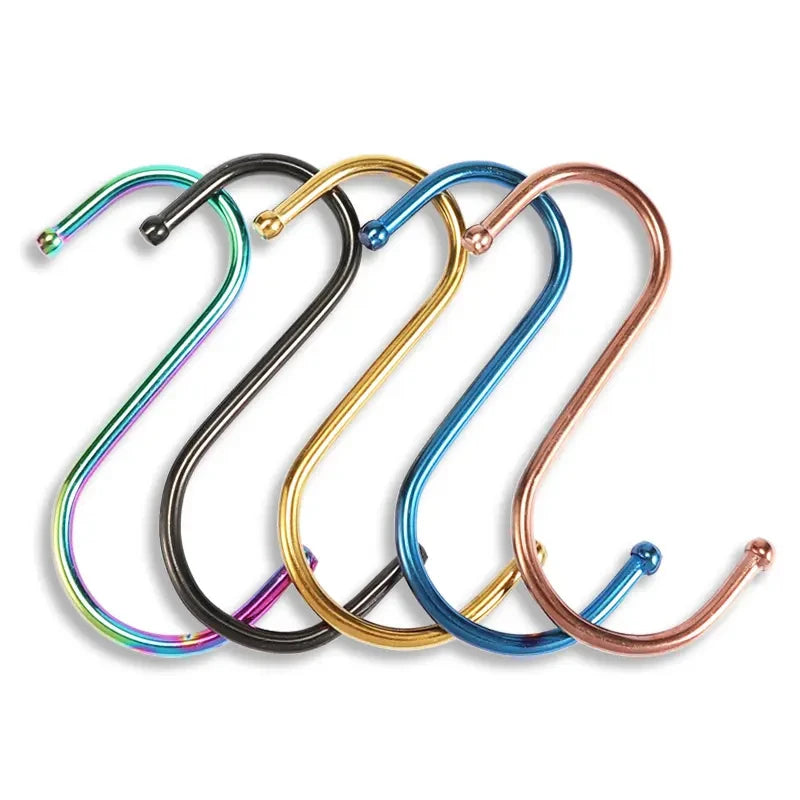 Hengsheng Perforation-free Thick Solid Multi-functional Stainless Steel S- Hook