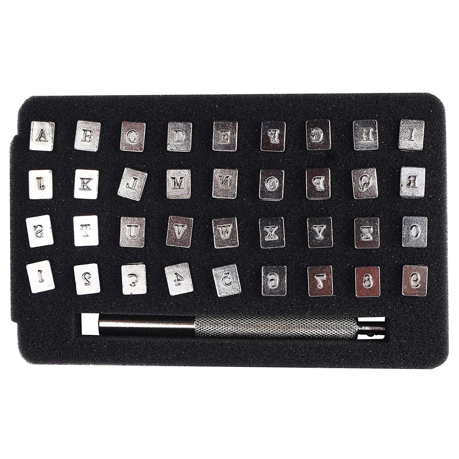 YUHANG Industrial/DIY Grade Steel Punch Alphabet Letter Number Stamper Set 3 mm Leather Tools with OEM/ODM Customization Supp