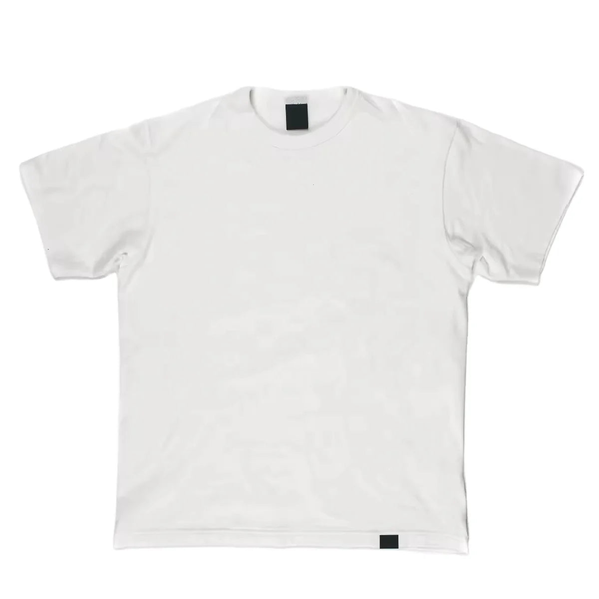 High Street Vintage T-Shirt Men Custom Logo Oversized Drop Shoulder Blank Design O-Neck Solid Pattern Knitted 100% Cotton Sho