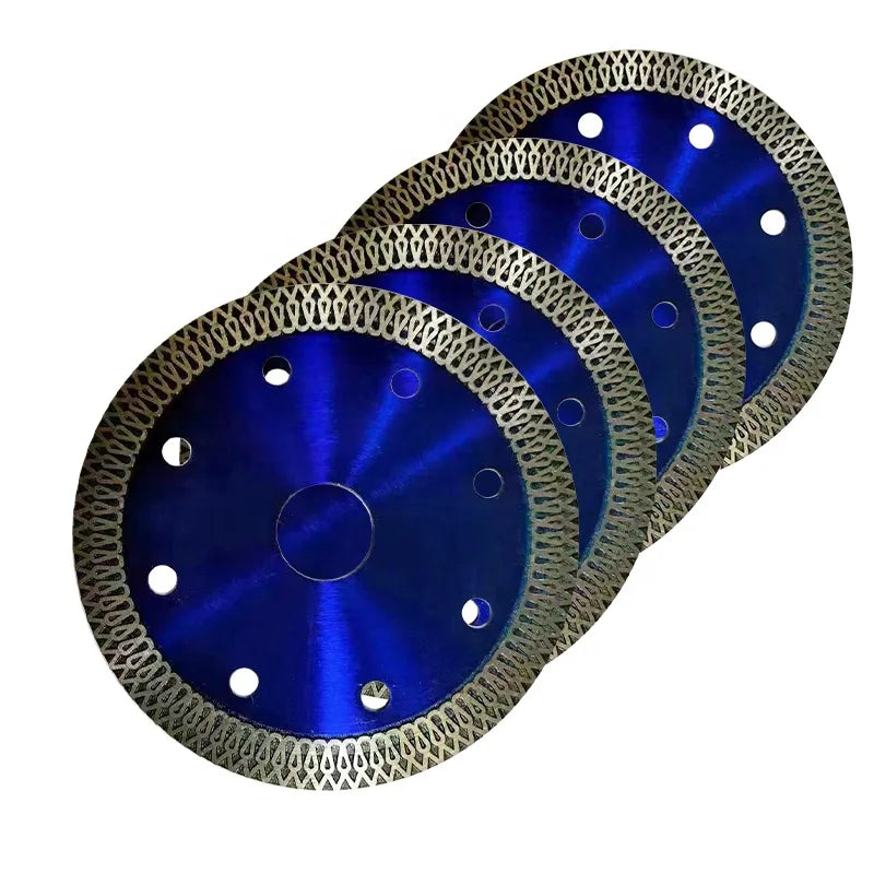 CHANGLI 4inch 106mm Mesh Turbo Diamond Saw Blade Diamond Cutting Disc for Angle Grinder Ceramic Tile and Porcelain