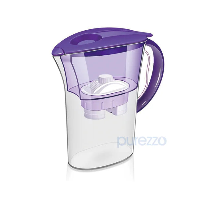 2.5L Water Filter Jug Set with Carbon Replacement Filter for Home or Office Use Premium Quality Pitcher for Safe Healthy Wate