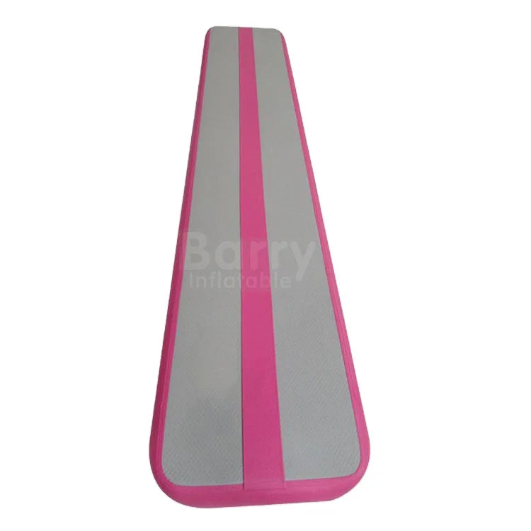 Customized logo Air Track Carbon Fiber Edging Gymnastics Air Beam/Inflatable Balance Beam for Training