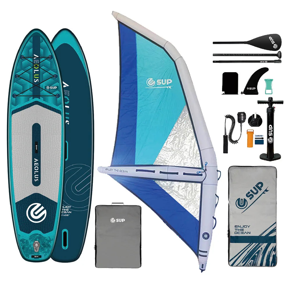 ESUP 4.2 m Inflate Rail Windsurf Paddle Board Inflatable Water Play Equipment for Water Sports