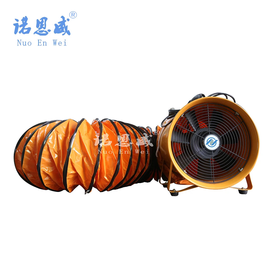 200mm 8inch 10m/piece Premium High-Quality Compressible Ventilation Ducts for Industrial Ventilation