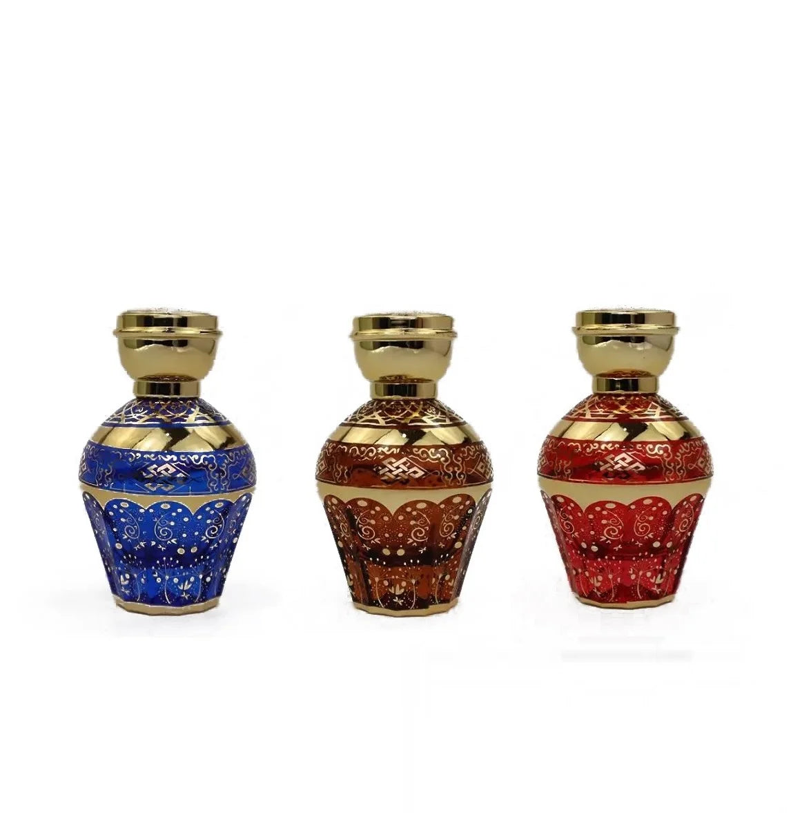 New Style 50ml Luxury Brand Cylinder Glass Screw Cap Spray Bottle Customized Arabic Style Perfume Bottle