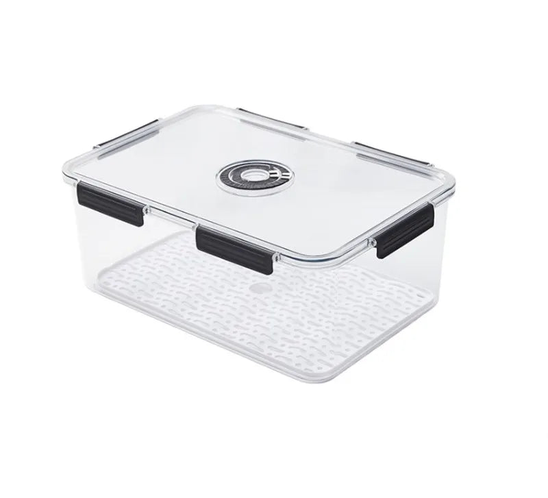 Hot Sale Food Grade PET Fruit Storage Box Organizer Fridge Vegetables Fresh Containers Refrigerator Storage Boxes