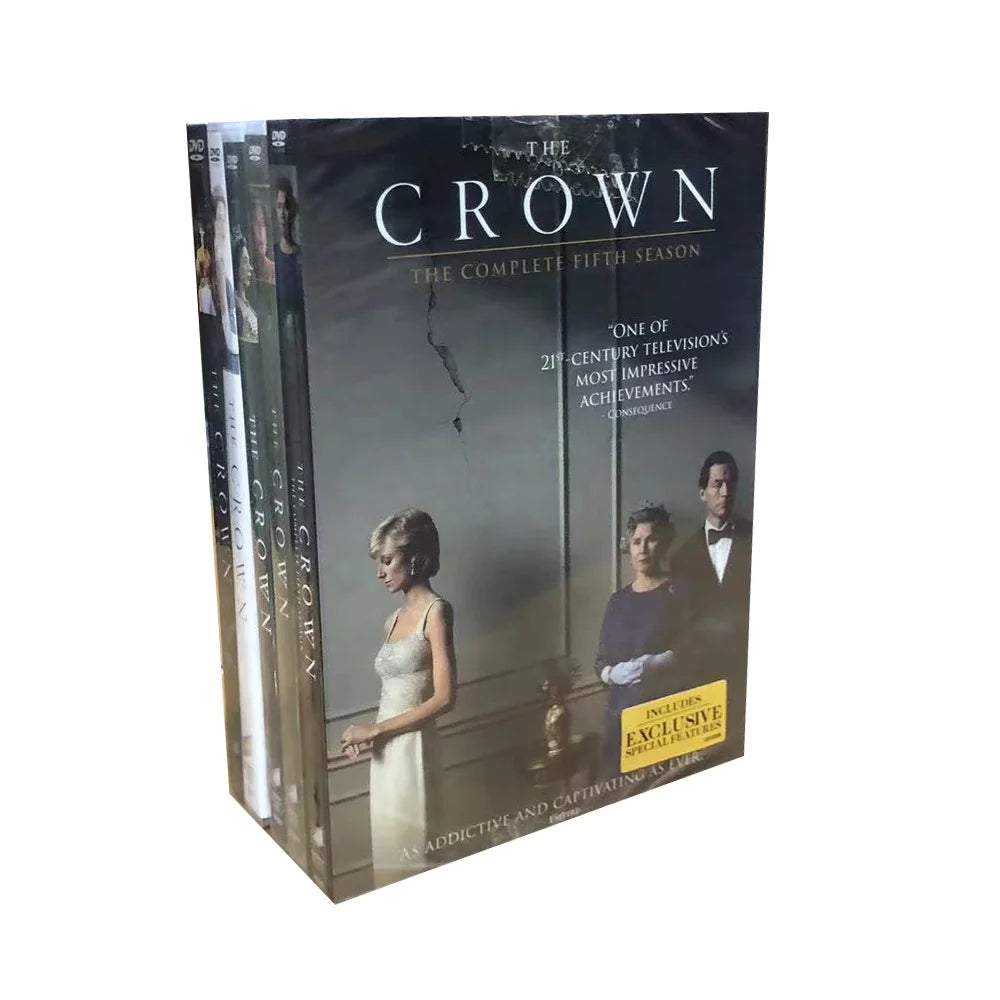Customized Region 1 2 Uk Us Complete Series DVD BOXED SETS MOVIES TV Show Films Ebay Factory Supply New  Crown Season 1-5 20D