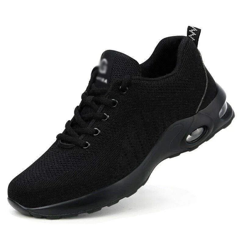 DianSenC9192 Botas De Trabajo Para Hombre Indestructible  Slip Resistant Mens Womens Safety Shoes Steel Toe Shoes Work Boots