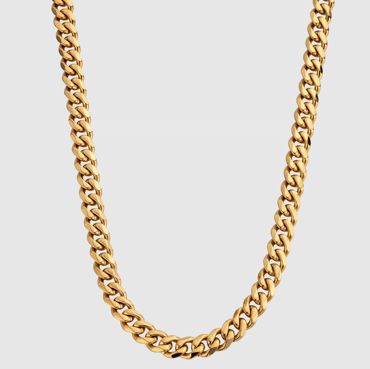 USA Hot Gold Filled Plated Fashion Jewelry Hip Hop Men Women Non Tarnish Figaro Rope Stainless Steel Cuban Link Chain Necklac
