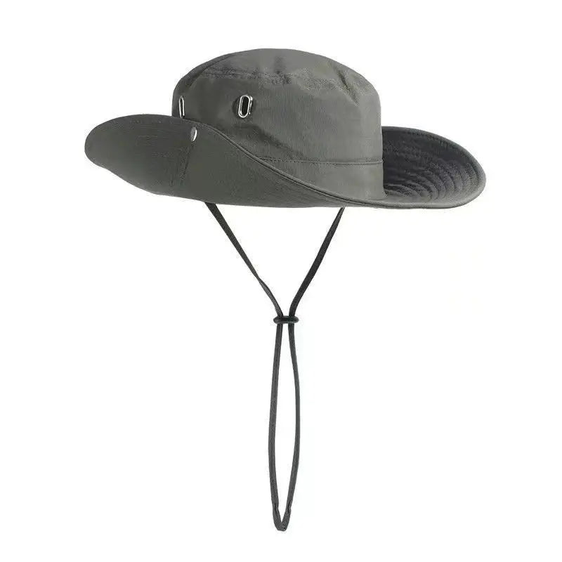 Summer Sun Protection Mountaineering Fisherman Hat Female Outdoor Large Brim Fishing Hat