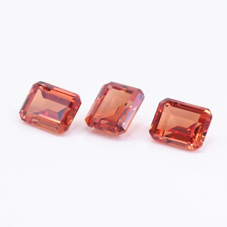 Synthetic Corundum #55 Padparadscha Sapphire Loose Yellow Sapphire