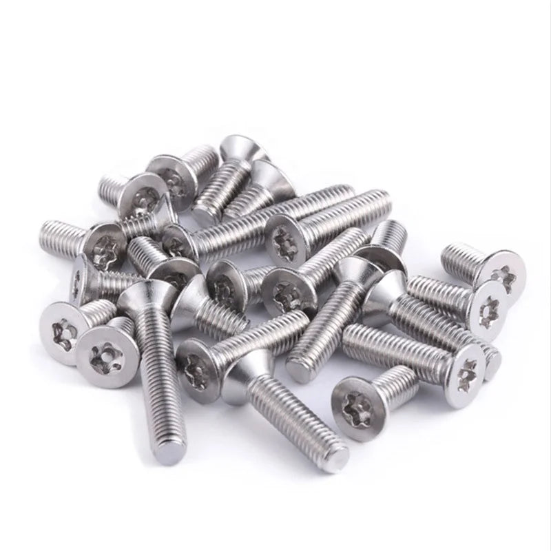 China Manufacturer Stainless Steel 304 M4 M5 M6 Grade 8.8 Zinc Machine Screw Fasteners Cross Countersunk Head Screws