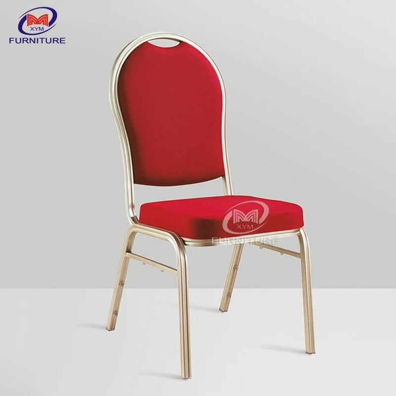 Factory Wholesale Matching Hotel Chairs Party Banquet Chair Stackable Metal Dining Chairs OEM ODM Customized Service