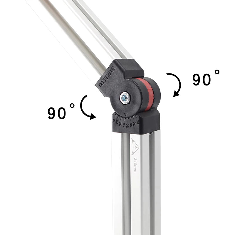 China Manufacturer ML-1016   Slot 10  Infection Molding  Nylon Plastic PA66+GF30 Pivot Joint for 5 Degree  Slot 8mm 10mm