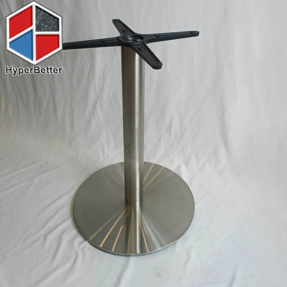 Cafe Restaurant Design Gold Table Base for Round Cafe Table 60cm to 90cm