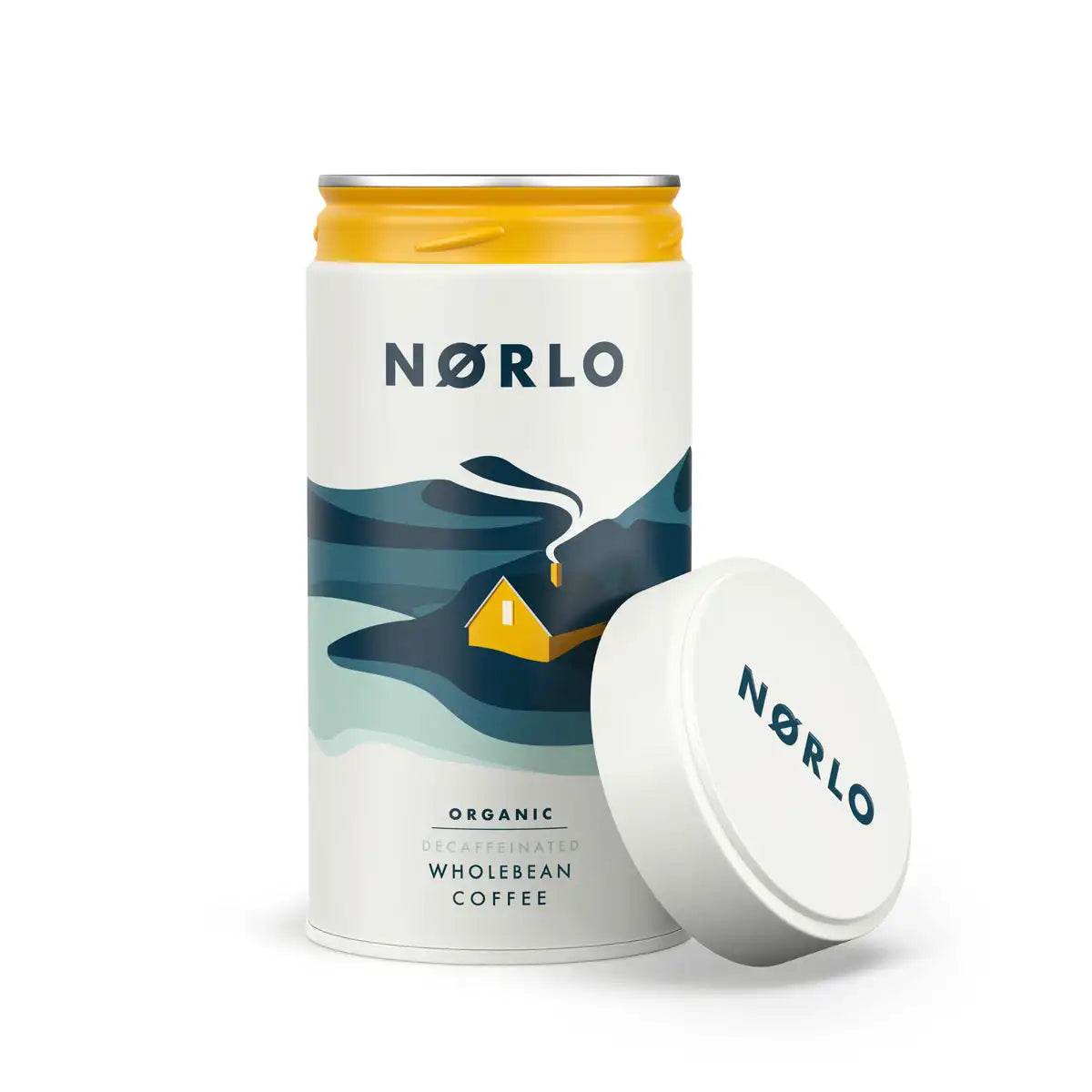 Wholesale Metal Food Grade Packaging Ground Coffee Caddy Tin Gift Box Airtight Container Round Loose Tea Coffee Tin Cans