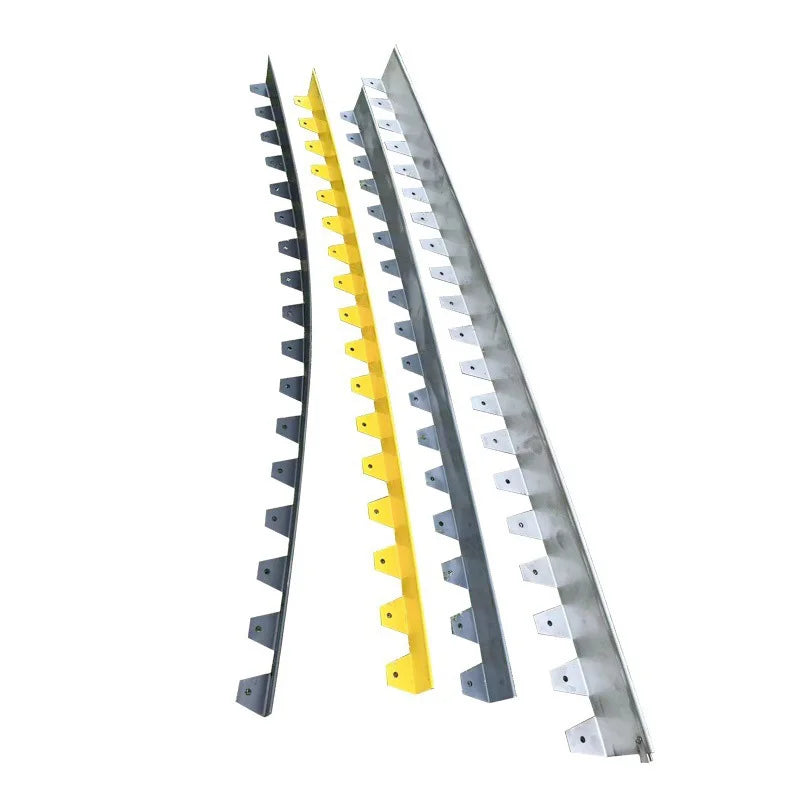 JNZ Customized DIY 201/304 Stainless Steel Silver White TA-LESM-S Easy Install Border Edging for Lawn Isolation